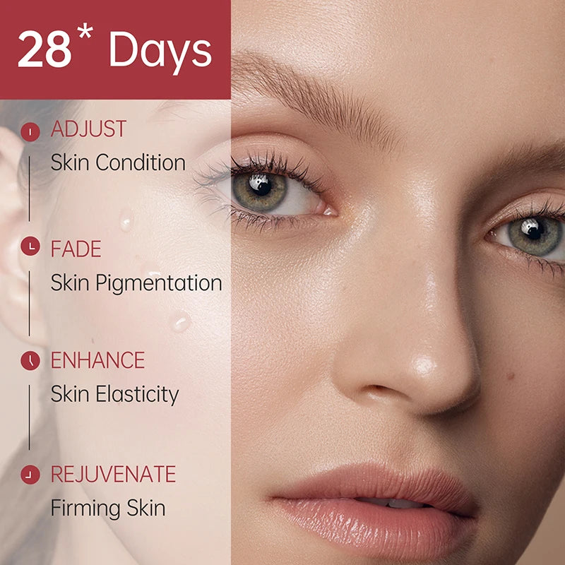 Niacinamide Dark Sport Face Serum Pore Shrinking Hyaluronic Acid Moisturizing Minimize Large Pores Facial Serum Skin Care