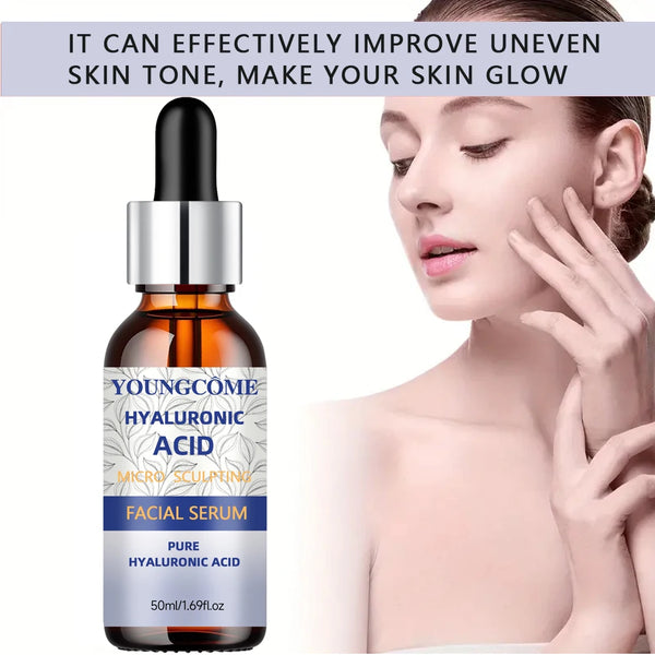 YOUNGCOME Hyaluronic Acid Facial Serum Nourishes The Skin Remover Moisturizing Repair Anti-aging Essence Facial Skin Care