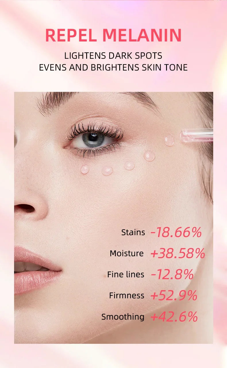 4IN1 Facial Serum Hyaluronic Acid Niacinamide VC VE Serum Cosmetics Dark Spot Remover Hydrating Moisturize Beauty Whiten Makeup