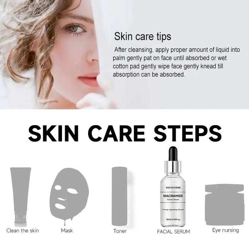Niacinamide Spot Removal Essence Freckle Whitening Moisturizing Essence Water Dark Spot Melasma Removal Facial Skin Cream 2025