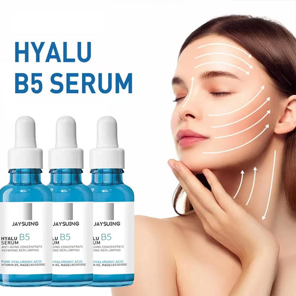 B5 Hyaluronic Acid Serum Facial Anti Aging Wrinkle Lift Firming Fine Lines Lightening Dark Circle Skin Brightening Hyalu Serum