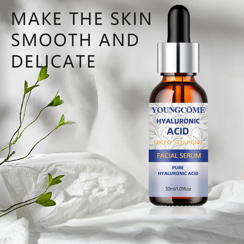 YOUNGCOME Hyaluronic Acid Facial Serum Nourishes The Skin Remover Moisturizing Repair Anti-aging Essence Facial Skin Care