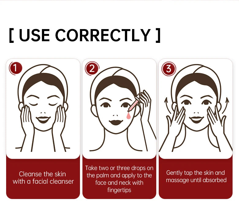 Niacinamide Dark Sport Face Serum Pore Shrinking Hyaluronic Acid Moisturizing Minimize Large Pores Facial Serum Skin Care
