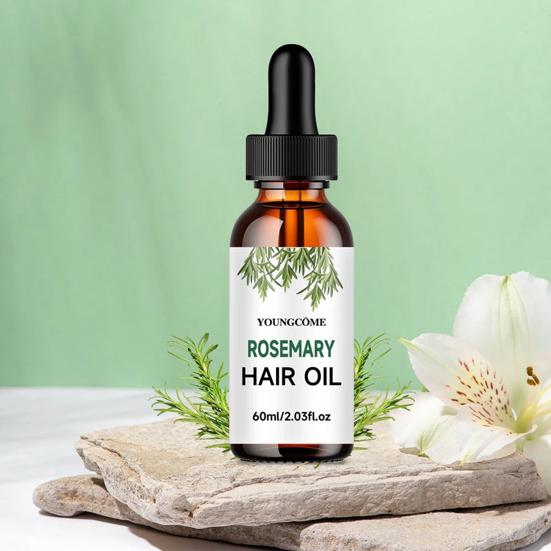 Rosemary Dense Hair Essential Oil Veganic Lavender Repair Hairs Damage Prevent Hair Loss Smooth Hairs Nourish Hair Care Oil hot