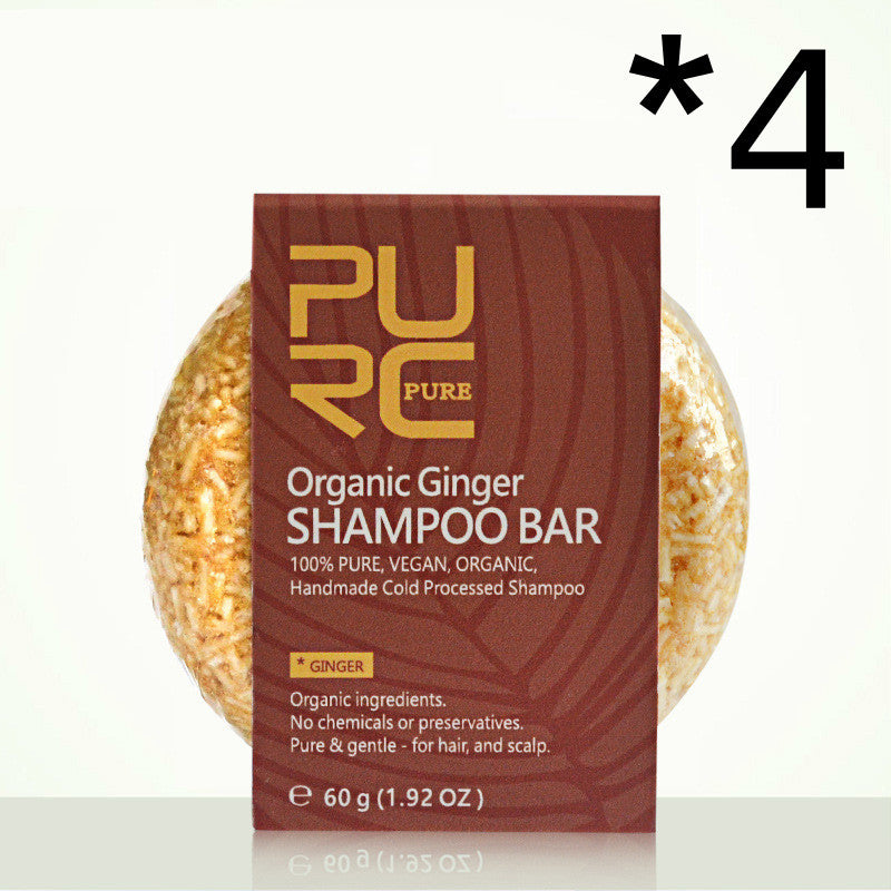 Pure Hand-Extracted Soap, Anti-Dandruff, Oil-Control Nourishing Handmade Soap, Spot Fleece-Flower Root And Ginger Shampoo Soap