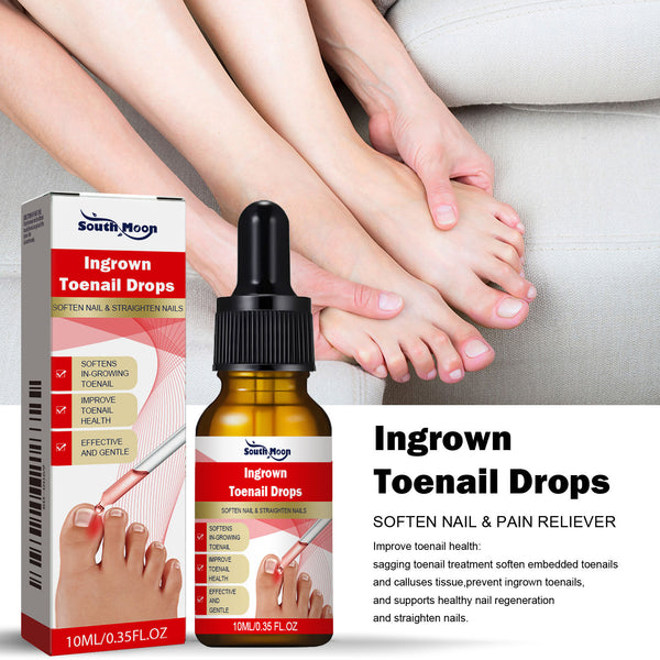 South Moon Toenail Repair Serum 30ml Moisturizing Repair Cleansing Foot Nail Brightening Nail Care Oil